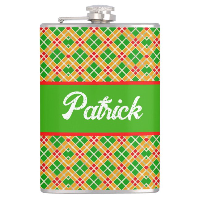 Flasques Fiole enveloppée de vinyle (Devant)