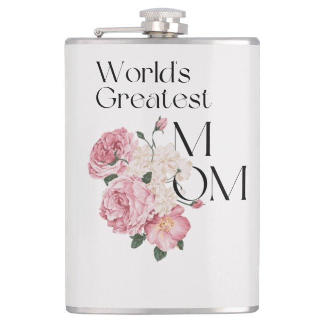 Flasques Fiole enveloppée de vinyle (Devant)