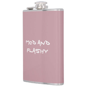 Flasques Fiole enveloppée de vinyle mod et flashy
