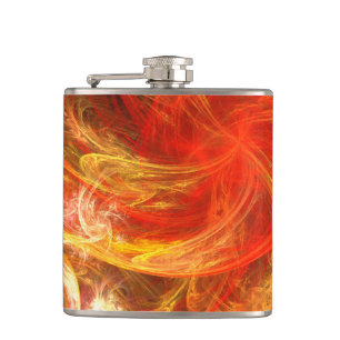 Flasques Firestorm Nova Art Abstrait