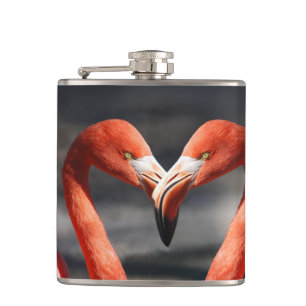 Flasques Flamant rose Valentine