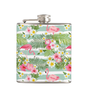 Flasques Flamants roses Et Grèves