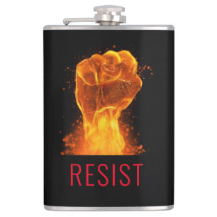 Flasques Flamer résistance à la poitrine personnalisable