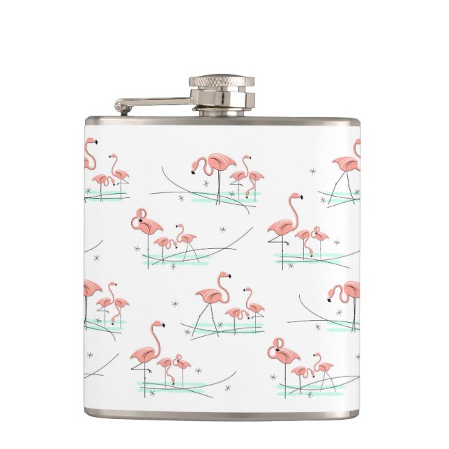 Flasques Flamingo Ocean Multi wrapped flask (Devant)