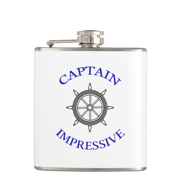 FLASQUES FLASK "CAPITAINE IMPRESSIONNANTE" (Devant)