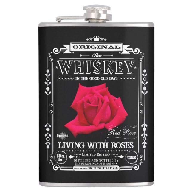 Flasques FLASK_Red Rose (Devant)