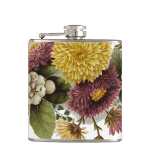 Flasques Fleur de chrysanthème mère florale