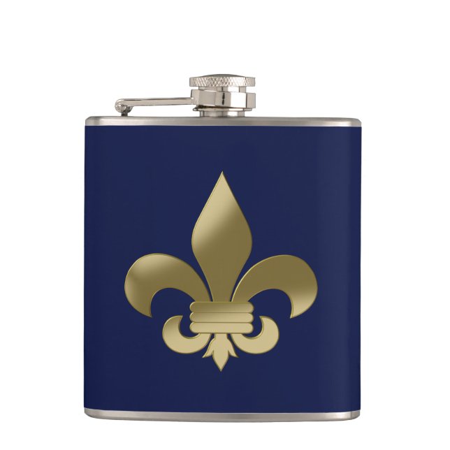 Flasques Fleur de Lis (Devant)