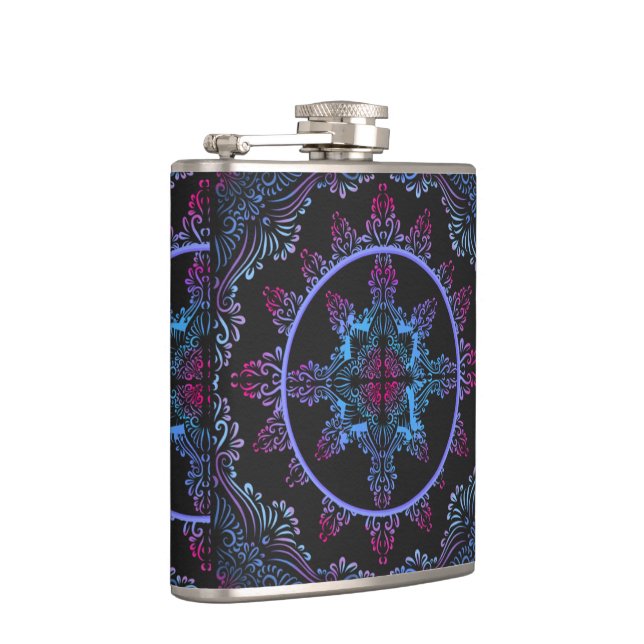 Flasques Fleur de nuit Mandala (Droite)