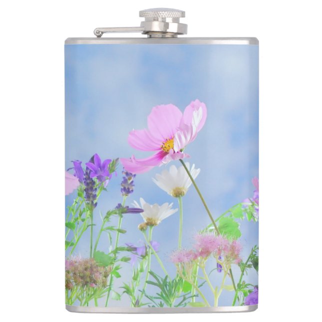 Flasques Fleurs de printemps 15 oz (Devant)