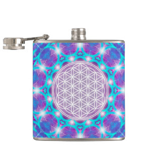 Flasques FLEURS DE VIE/Blume des Lebens Stars Mandala