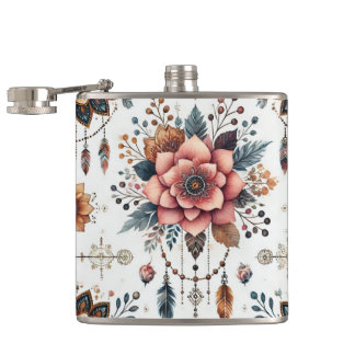Flasques Fleurs et Plumes
