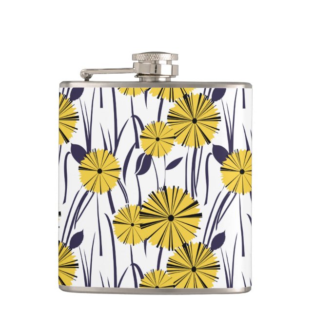Flasques Fleurs jaunes (Devant)
