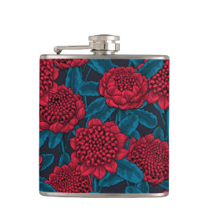 Flasques Fleurs rouges de waratah