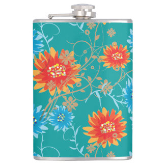 Flasques Flora motifs