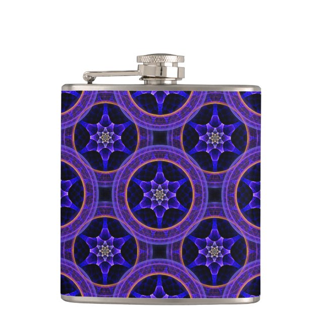 Flasques Floral Modern Boho Elegant Abstract Pattern #505 (Devant)
