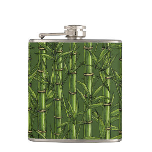 Flasques Forêt de bambou en vert