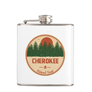 Flasques Forêt nationale de Cherokee
