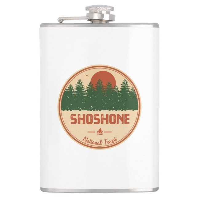 Flasques Forêt nationale de Shoshone (Devant)