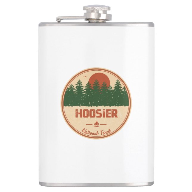 Flasques Forêt nationale d'Hoosier (Devant)