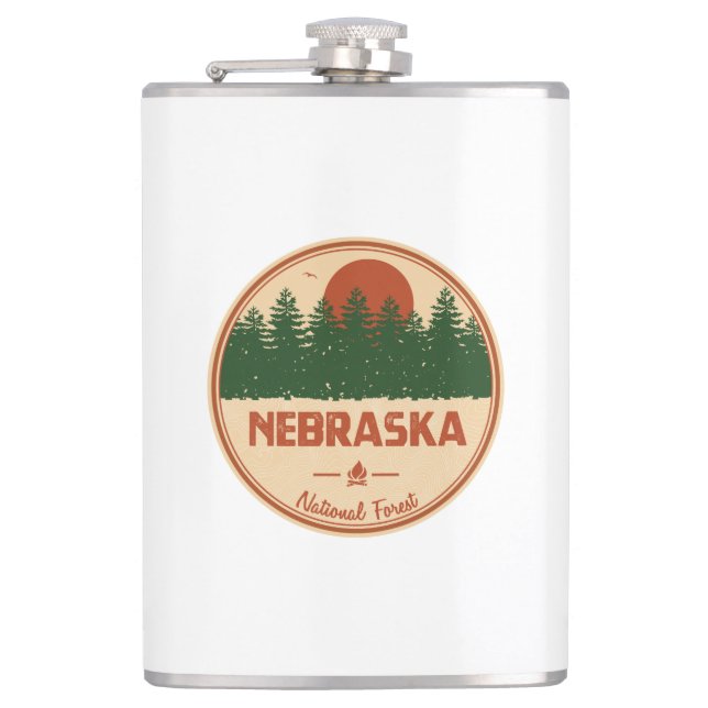 Flasques Forêt nationale du Nebraska (Devant)