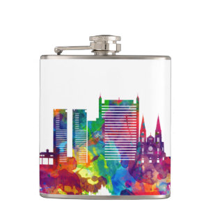Flasques Fortaleza Brazil Skyline