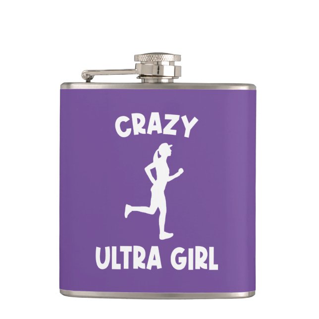 Flasques Fou Ultra Running Girl (Devant)