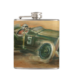Flasques Français Grand prix Racecar par le harpiste