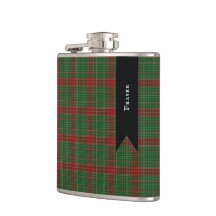 Fraser of Castle Leathers Tartan Plaid Motif