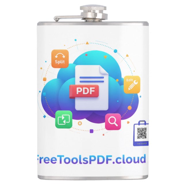 Flasques FreeToolsPDF – Un pouvoir numérique amusant sur vo (Devant)