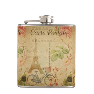 Flasques French Postcard Flask