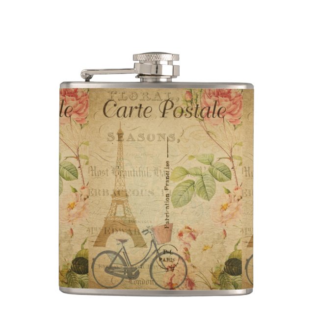 Flasques French Postcard Flask (Devant)