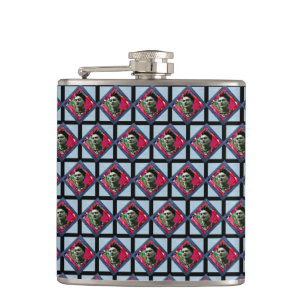 Flasques Frida Kahlo Retro Pink Denim
