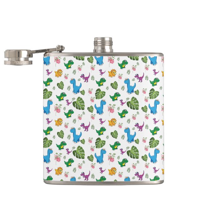 Flasques Funny Dinosaur (Ouvert)