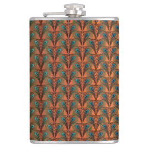 Flasques Gatsby Grandes plumes design art déco