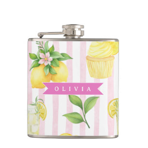 Flasques Gaufrette de cupcake personnalisée à l'aquarelle e