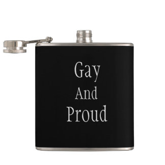Flasques "Gay and Fier"> Flacons de hanche gai