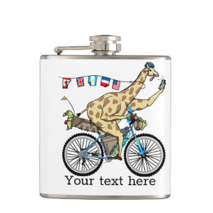 Flasques girafe de Bikepacking