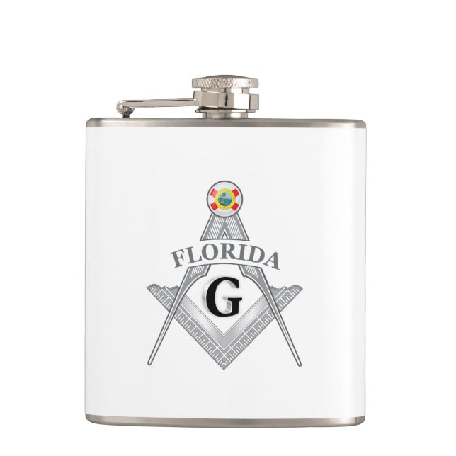 Flasques Gîte de franc-maçonnerie de l'état de Floride (Devant)