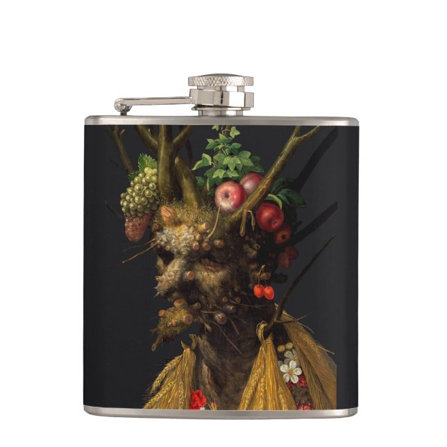 Flasques Giuseppe Arcimboldo - Quatre saisons en une tête (Devant)