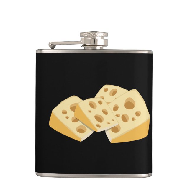 Flasques Glitch Food cheese (Devant)