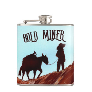 Flasques Gold Miner et Pack Mule