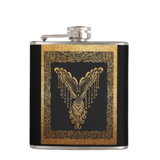 Flasques Golden Phoenix Elégance