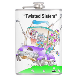 FLASQUES GOLF FLASK