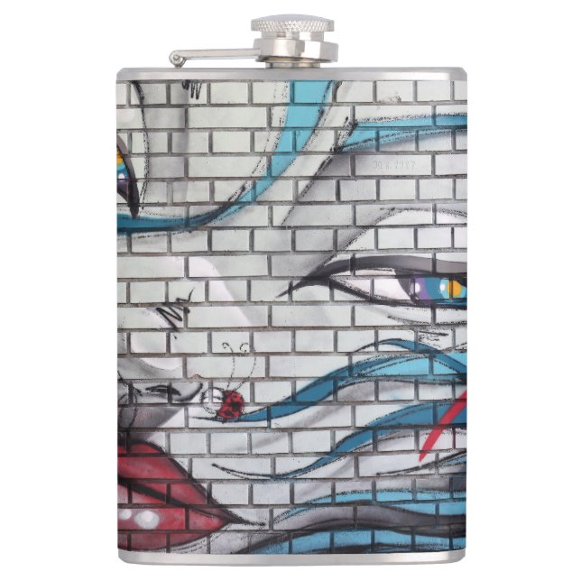 Flasques Graffiti de fille asiatique  (Devant)