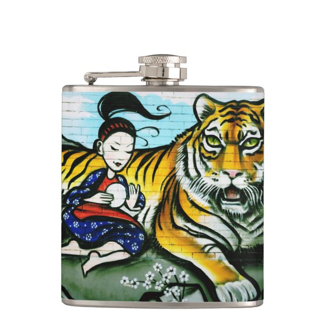 Flasques Graffiti urbain (Devant)