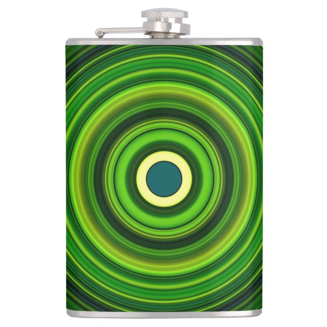 Flasques Greena Mandala Design-64055 géométrique (Devant)