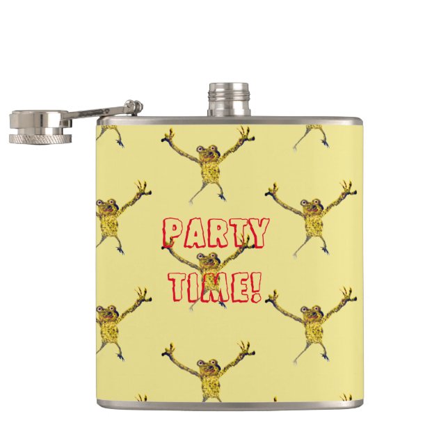 Flasques Grenouilles dansantes Animaux amusants (Ouvert)