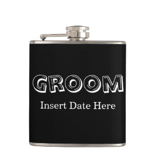 Flasques Groom MARIAGE