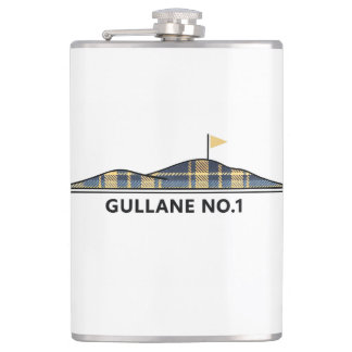 Flasques Gullane Golf Cadeau de golf écossais Tartan 